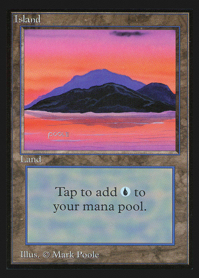 Island (Sunset / Signature on Left) [Collectors' Edition] | Jomio and Rueliete's Cards and Comics