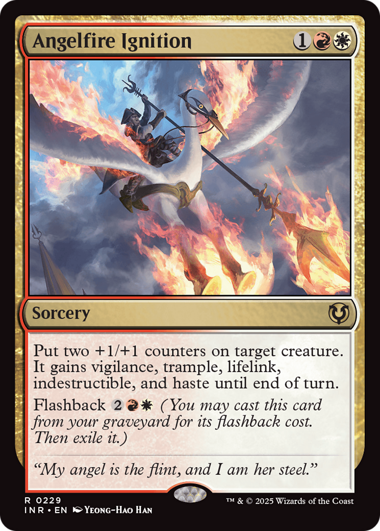 Angelfire Ignition [Innistrad Remastered] | Jomio and Rueliete's Cards and Comics