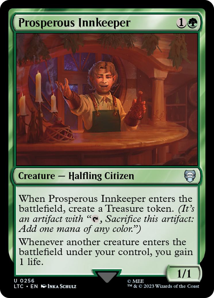 Prosperous Innkeeper [The Lord of the Rings: Tales of Middle-Earth Commander] | Jomio and Rueliete's Cards and Comics