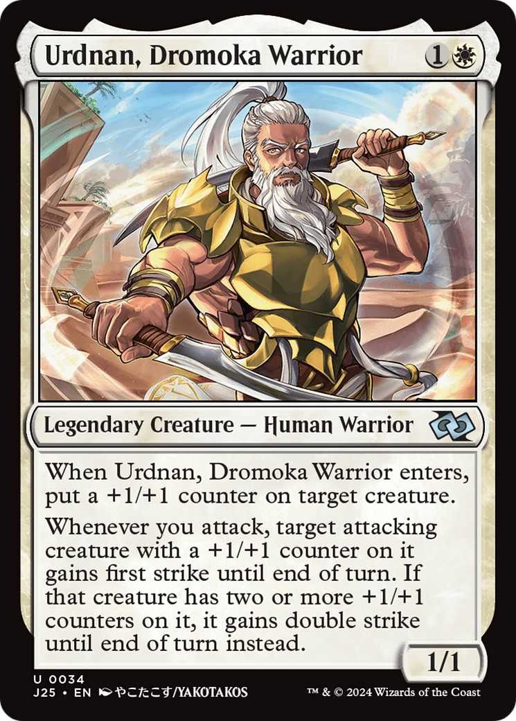 Urdnan, Dromoka Warrior (Anime) [Foundations Jumpstart] | Jomio and Rueliete's Cards and Comics