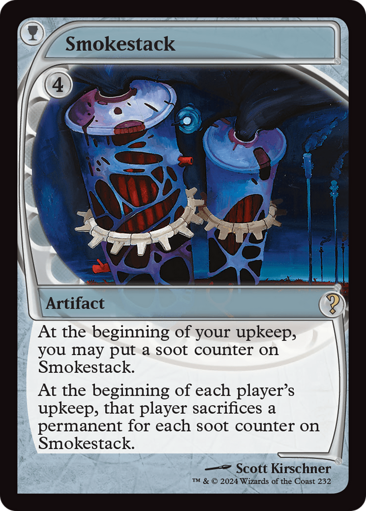 Smokestack (Future Sight) [Mystery Booster 2] | Jomio and Rueliete's Cards and Comics