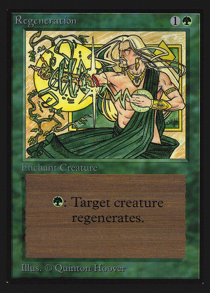Regeneration [International Collectors' Edition] | Jomio and Rueliete's Cards and Comics