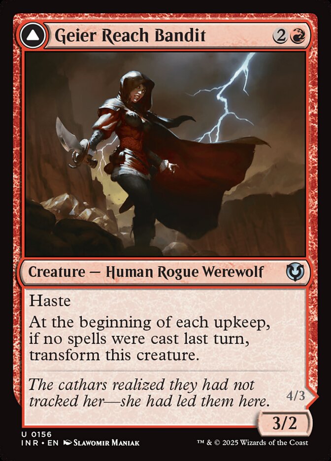 Geier Reach Bandit [Innistrad Remastered] | Jomio and Rueliete's Cards and Comics