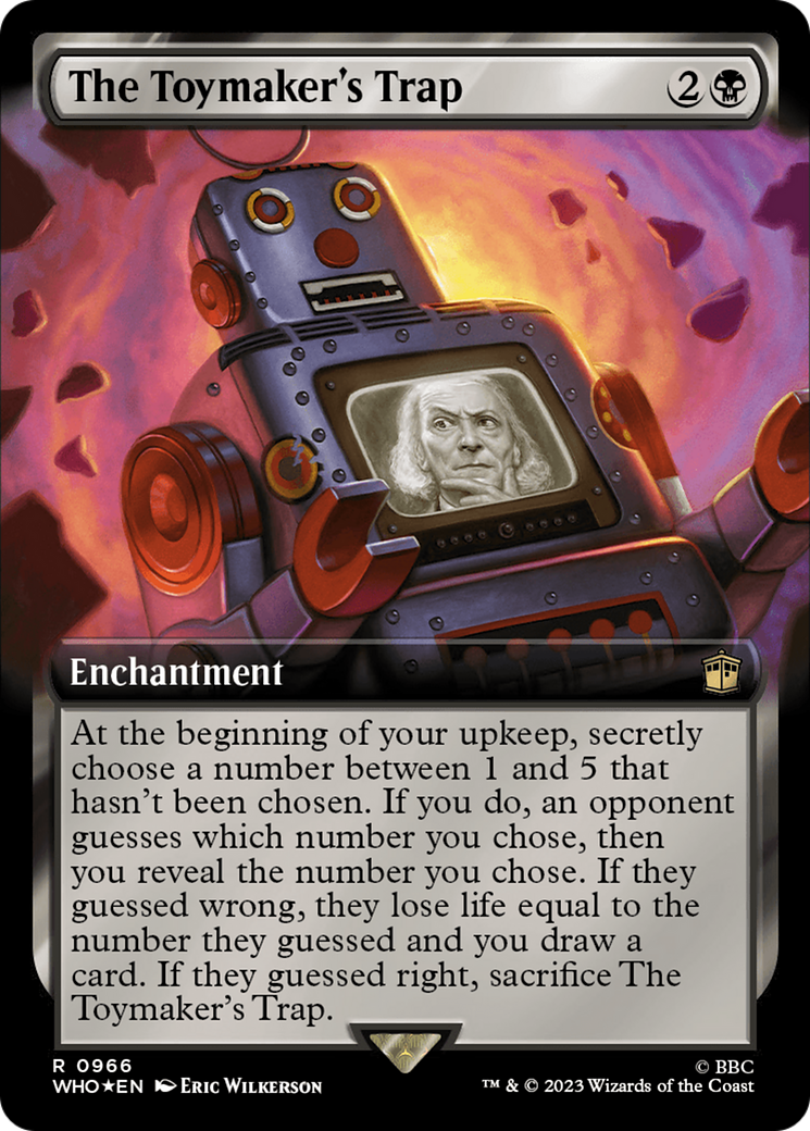 The Toymaker's Trap (Extended Art) (Surge Foil) [Doctor Who] | Jomio and Rueliete's Cards and Comics