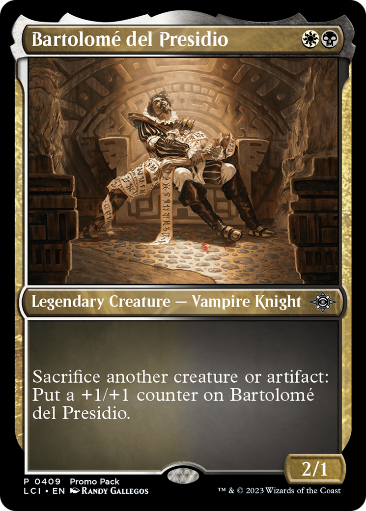 Bartolome del Presidio (Promo Pack) [The Lost Caverns of Ixalan Promos] | Jomio and Rueliete's Cards and Comics