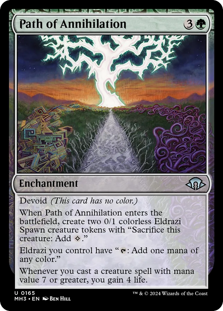 Path of Annihilation [Modern Horizons 3] | Jomio and Rueliete's Cards and Comics