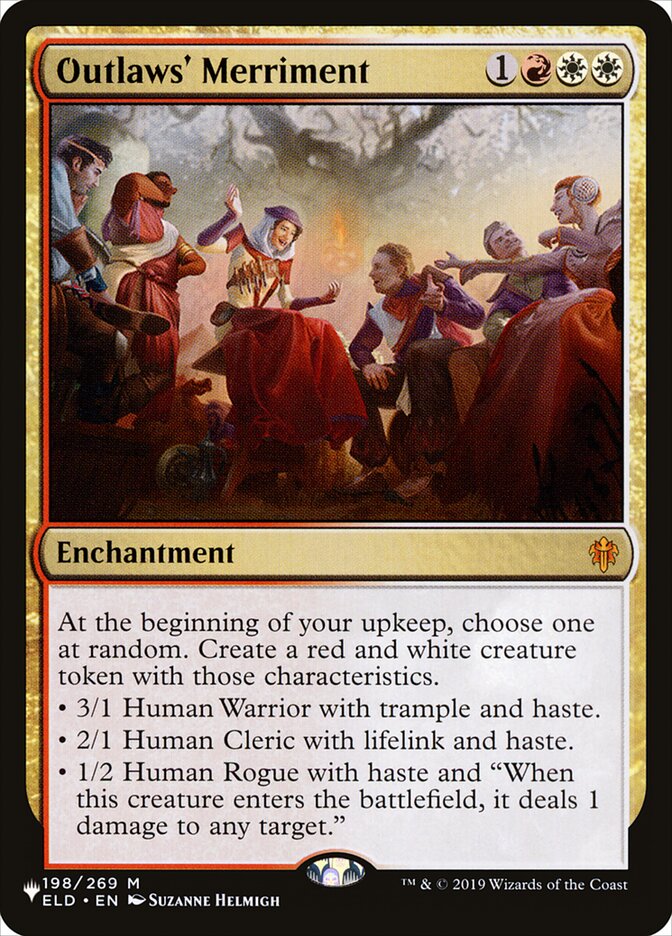 Outlaws' Merriment [The List] | Jomio and Rueliete's Cards and Comics