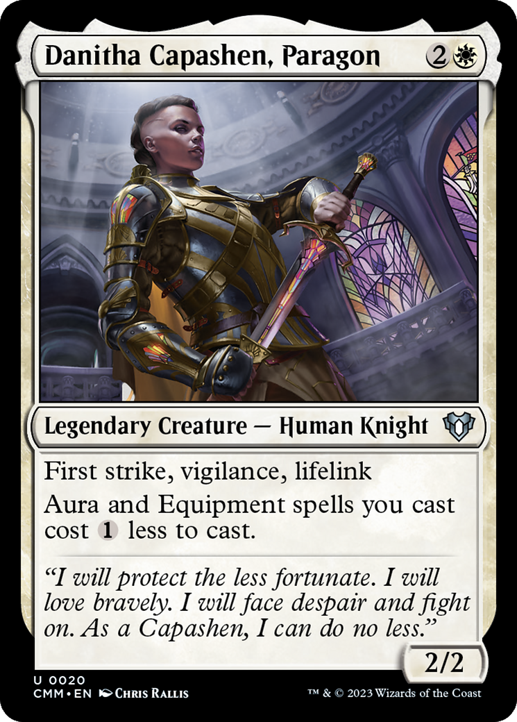 Danitha Capashen, Paragon [Commander Masters] | Jomio and Rueliete's Cards and Comics