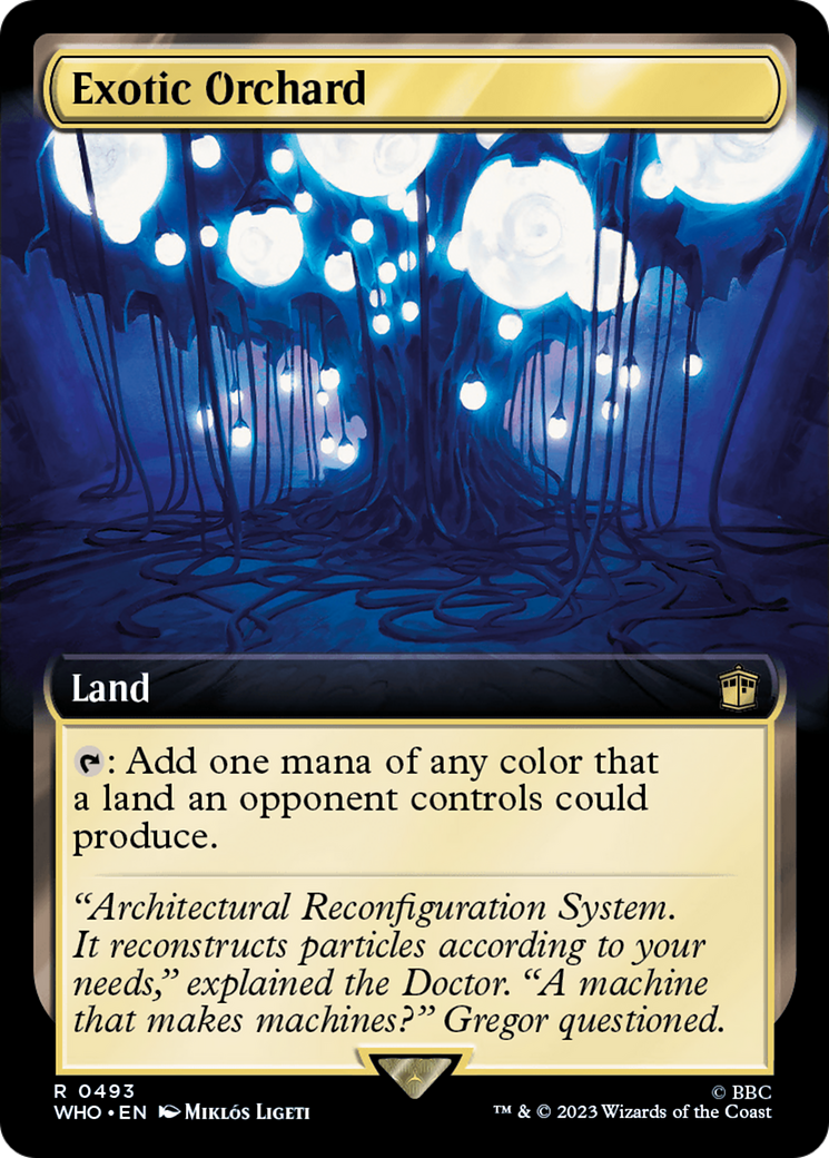 Exotic Orchard (Extended Art) [Doctor Who] | Jomio and Rueliete's Cards and Comics