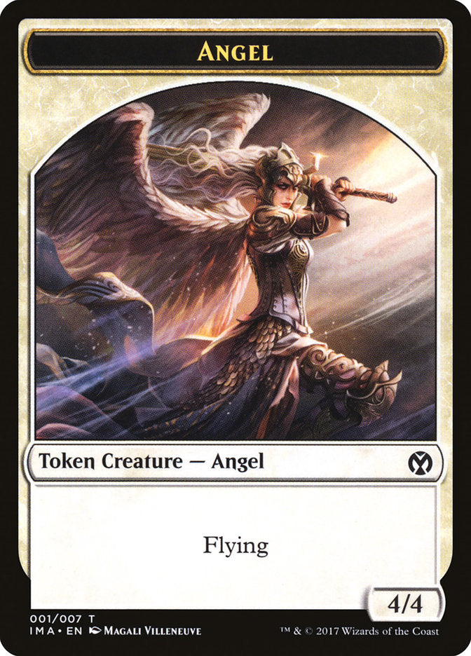 Angel Token [Iconic Masters Tokens] | Jomio and Rueliete's Cards and Comics