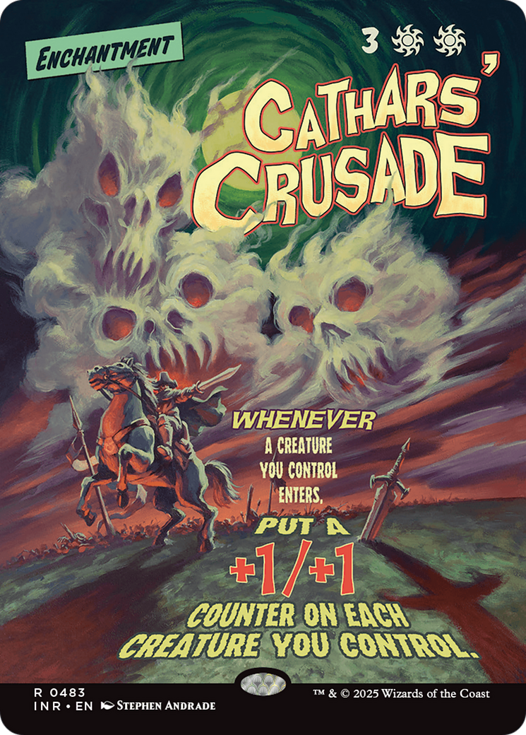 Cathars' Crusade (Showcase) [Innistrad Remastered] | Jomio and Rueliete's Cards and Comics