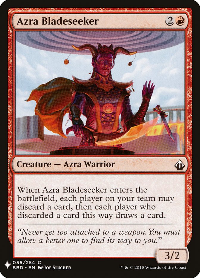 Azra Bladeseeker [Mystery Booster] | Jomio and Rueliete's Cards and Comics