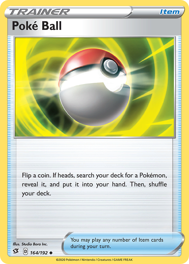 Poke Ball (164/192) [Sword & Shield: Rebel Clash] | Jomio and Rueliete's Cards and Comics