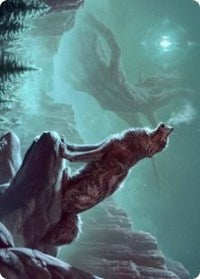 Sarulf's Packmate Art Card [Kaldheim Art Series] | Jomio and Rueliete's Cards and Comics
