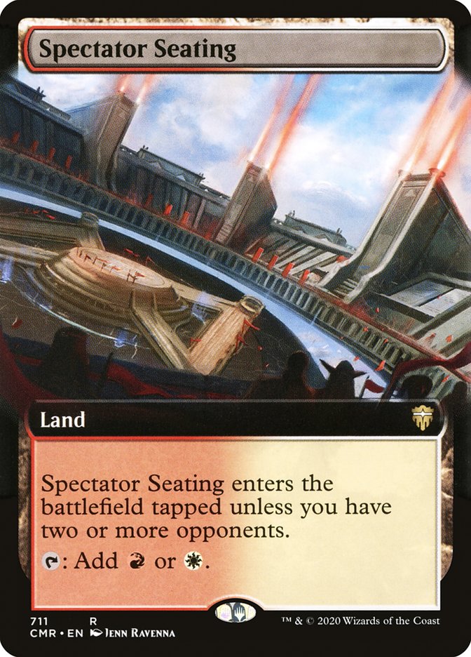 Spectator Seating (Extended Art) [Commander Legends] | Jomio and Rueliete's Cards and Comics