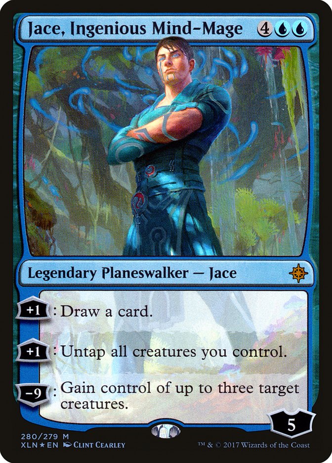 Jace, Ingenious Mind-Mage [Ixalan] | Jomio and Rueliete's Cards and Comics