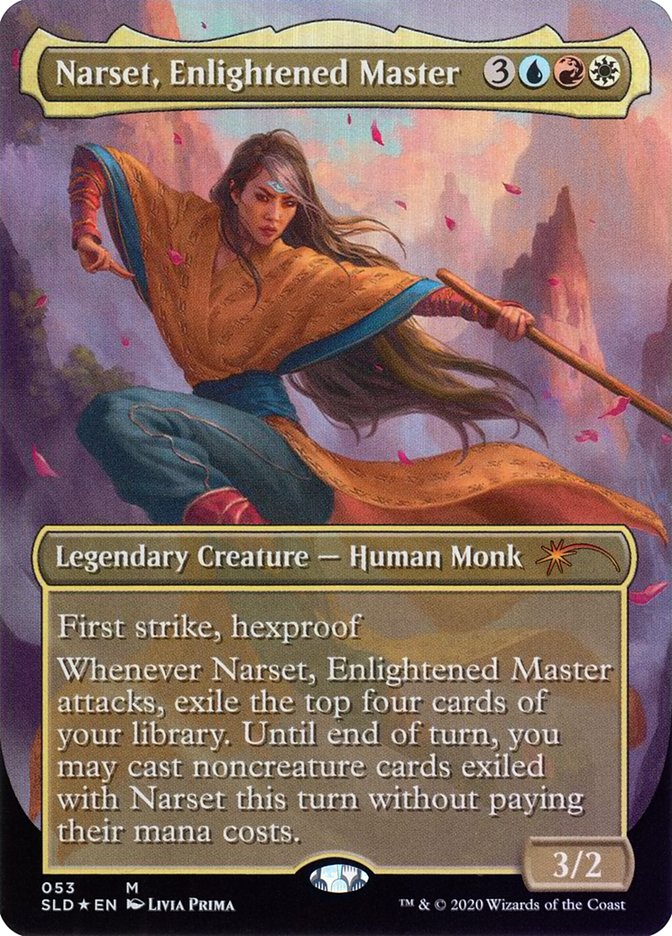 Narset, Enlightened Master [Secret Lair Drop Series] | Jomio and Rueliete's Cards and Comics