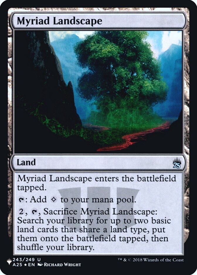 Myriad Landscape [Secret Lair: Heads I Win, Tails You Lose] | Jomio and Rueliete's Cards and Comics