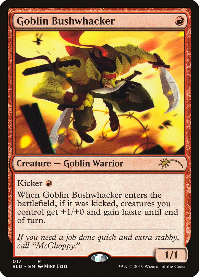 Goblin Bushwhacker [Secret Lair Drop Series] | Jomio and Rueliete's Cards and Comics