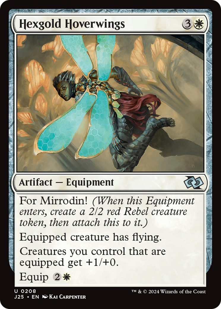 Hexgold Hoverwings [Foundations Jumpstart] | Jomio and Rueliete's Cards and Comics