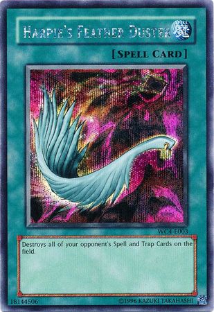 Harpie's Feather Duster [WC4-E003] Prismatic Secret Rare | Jomio and Rueliete's Cards and Comics