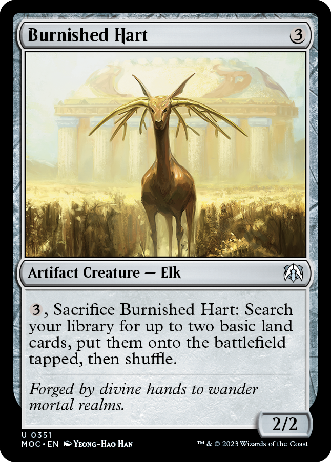 Burnished Hart [March of the Machine Commander] | Jomio and Rueliete's Cards and Comics