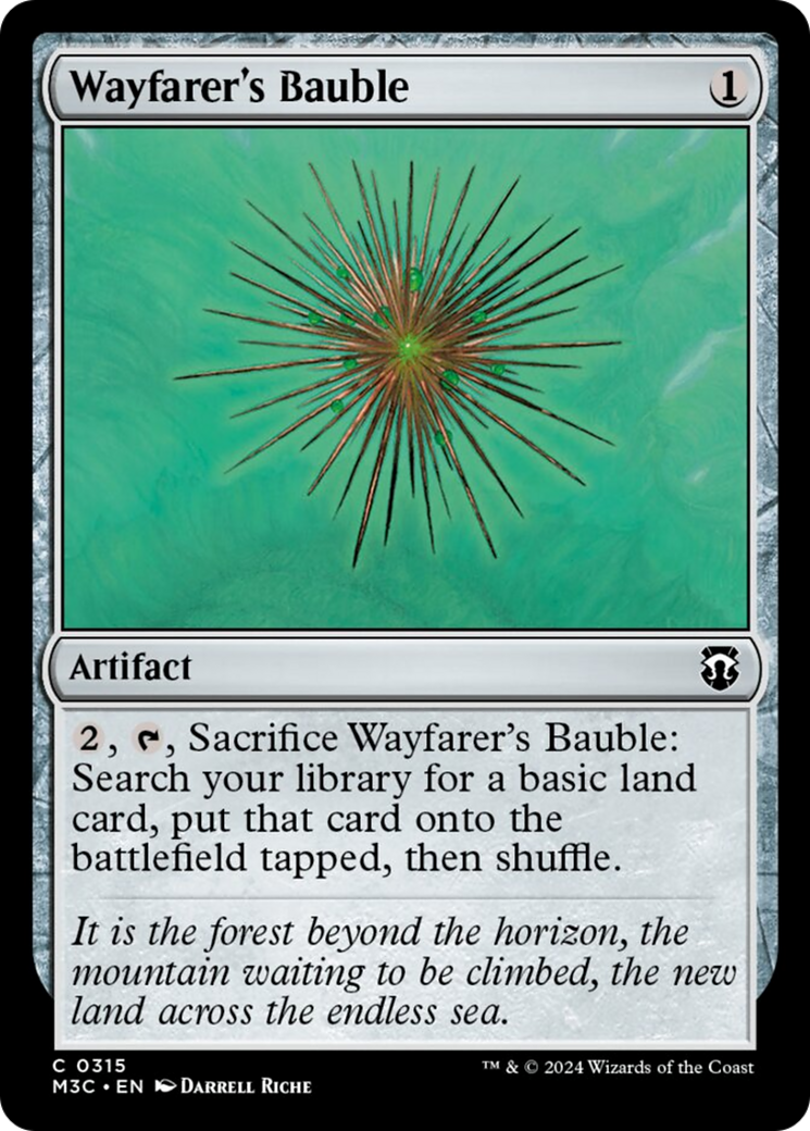 Wayfarer's Bauble (Ripple Foil) [Modern Horizons 3 Commander] | Jomio and Rueliete's Cards and Comics