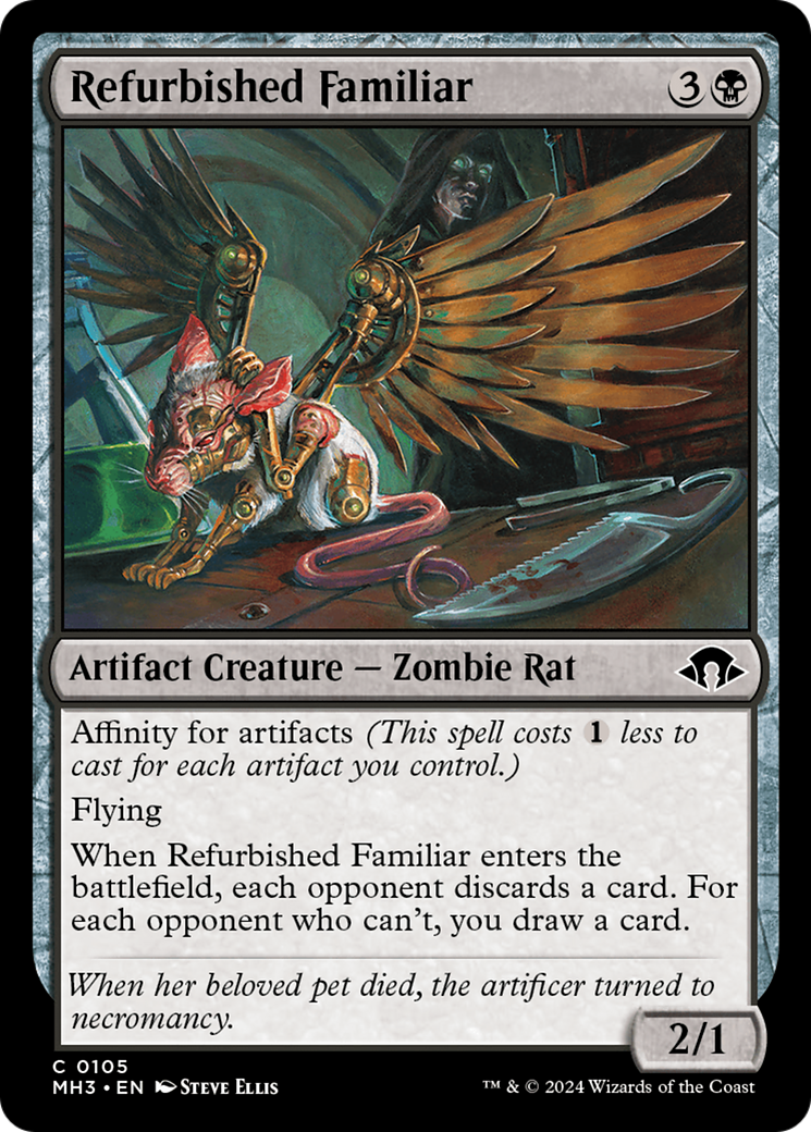 Refurbished Familiar [Modern Horizons 3] | Jomio and Rueliete's Cards and Comics
