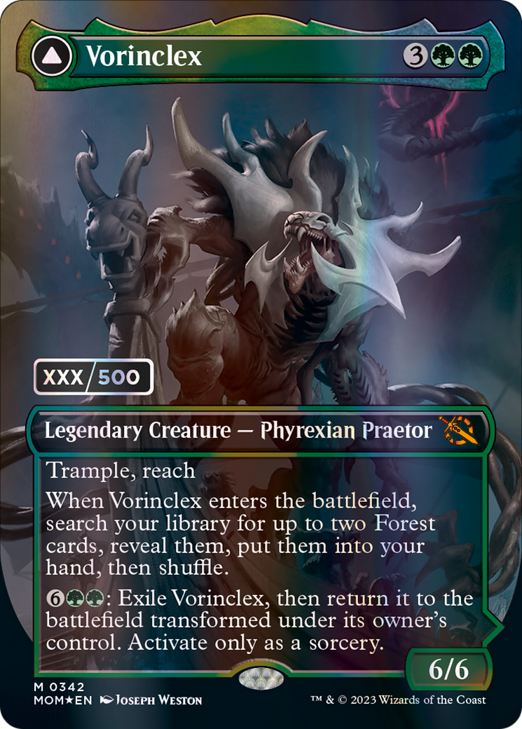 Vorinclex // The Grand Evolution (Serialized) [March of the Machine] | Jomio and Rueliete's Cards and Comics