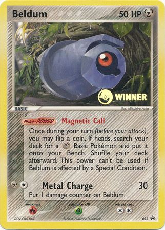 Beldum (022) (Winner Promo) [League & Championship Cards] | Jomio and Rueliete's Cards and Comics