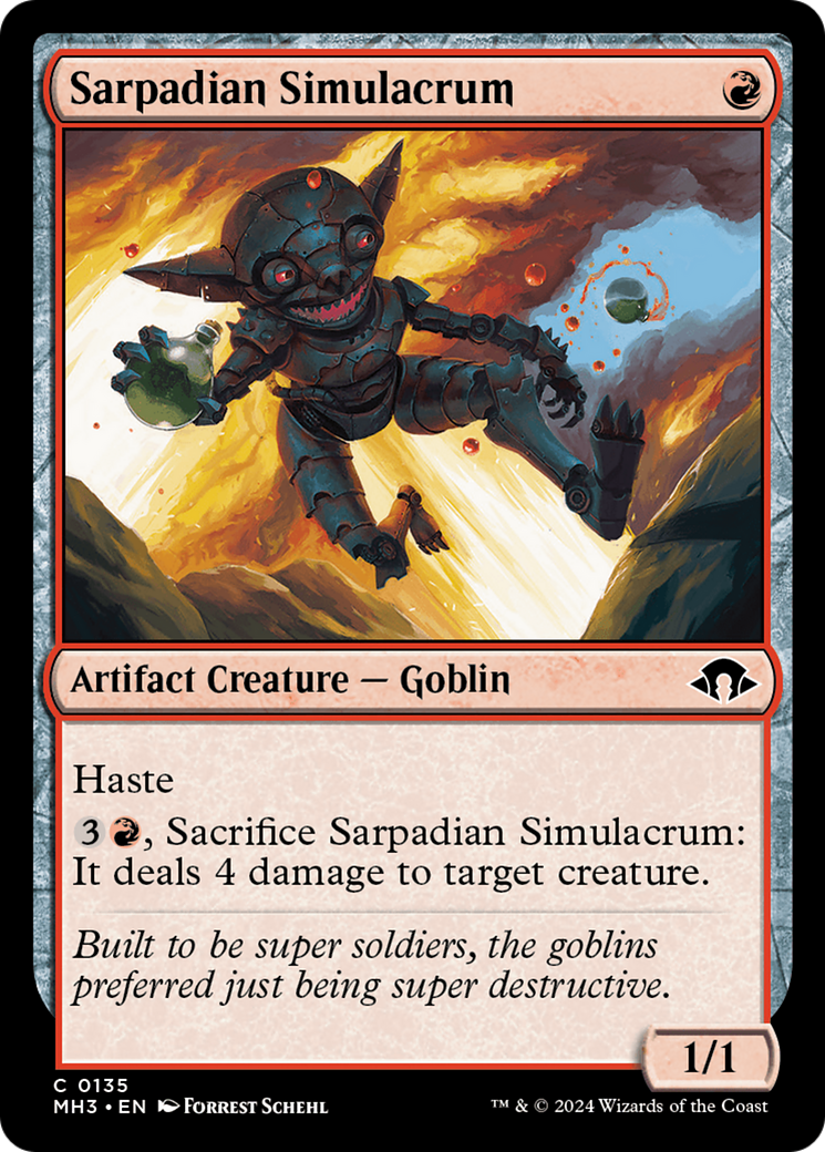 Sarpadian Simulacrum [Modern Horizons 3] | Jomio and Rueliete's Cards and Comics