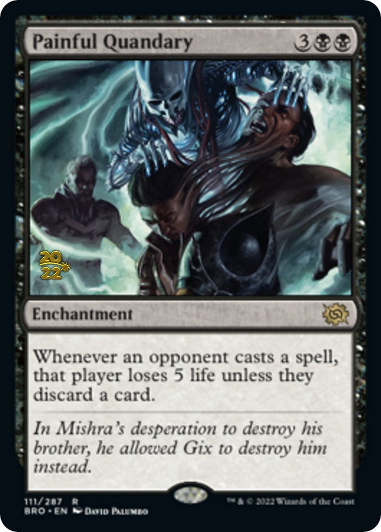 Painful Quandary [The Brothers' War Prerelease Promos] | Jomio and Rueliete's Cards and Comics