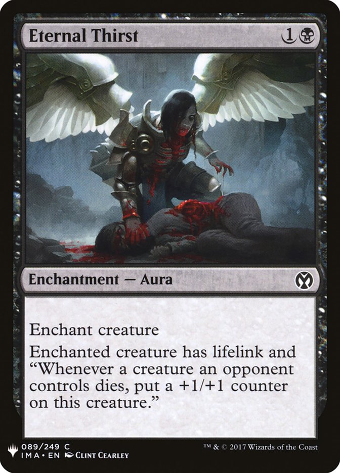Eternal Thirst [Mystery Booster] | Jomio and Rueliete's Cards and Comics