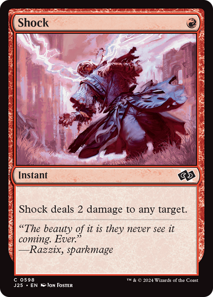 Shock [Foundations Jumpstart] | Jomio and Rueliete's Cards and Comics