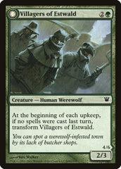 Villagers of Estwald // Howlpack of Estwald [Innistrad] | Jomio and Rueliete's Cards and Comics