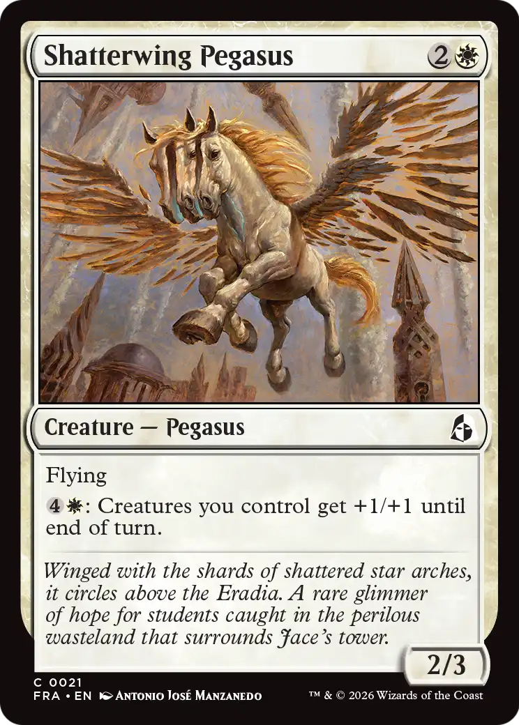 Shatterwing Pegasus [Reality Fracture] | Jomio and Rueliete's Cards and Comics