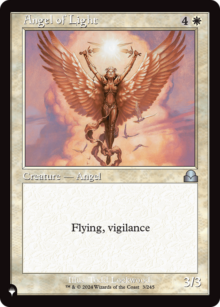 Angel of Light [The List] | Jomio and Rueliete's Cards and Comics