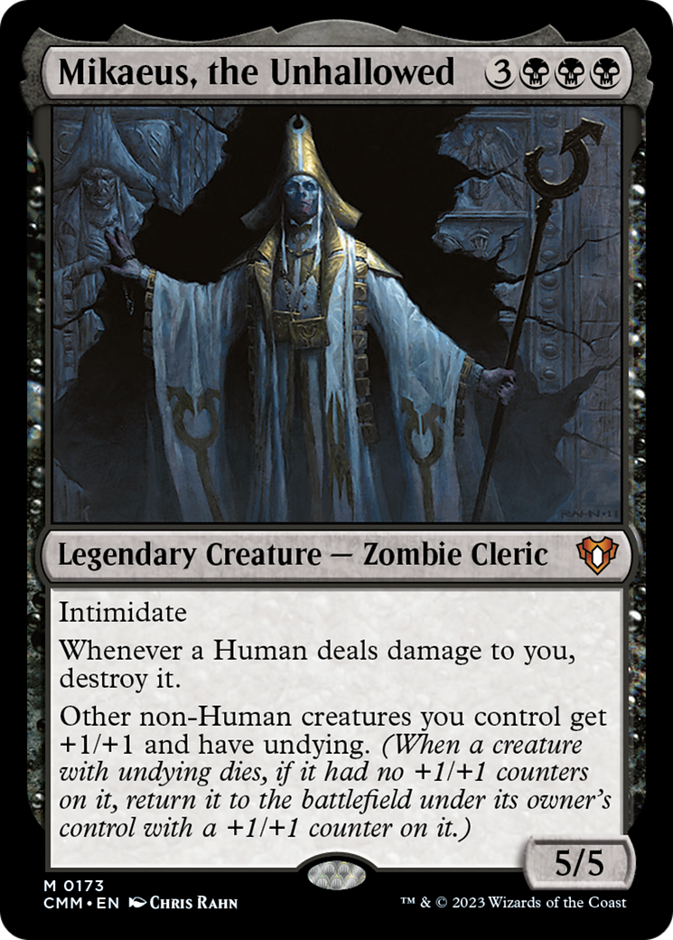 Mikaeus, the Unhallowed [Commander Masters] | Jomio and Rueliete's Cards and Comics