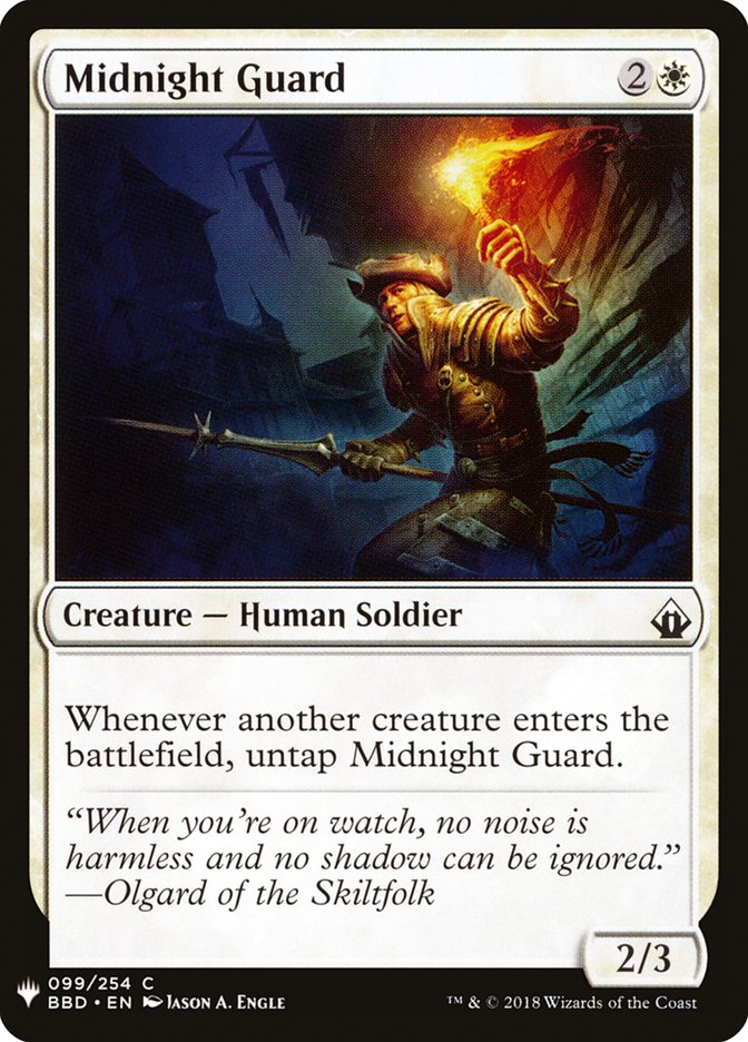 Midnight Guard [Mystery Booster] | Jomio and Rueliete's Cards and Comics