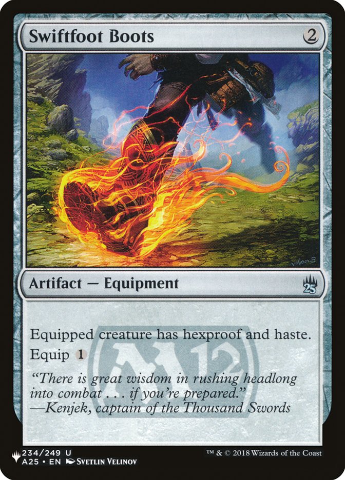 Swiftfoot Boots [The List] | Jomio and Rueliete's Cards and Comics