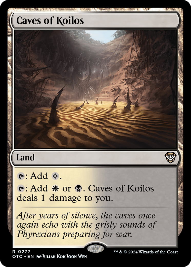 Caves of Koilos [Outlaws of Thunder Junction Commander] | Jomio and Rueliete's Cards and Comics