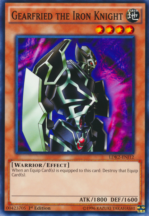 Gearfried the Iron Knight [LDK2-ENJ12] Common | Jomio and Rueliete's Cards and Comics