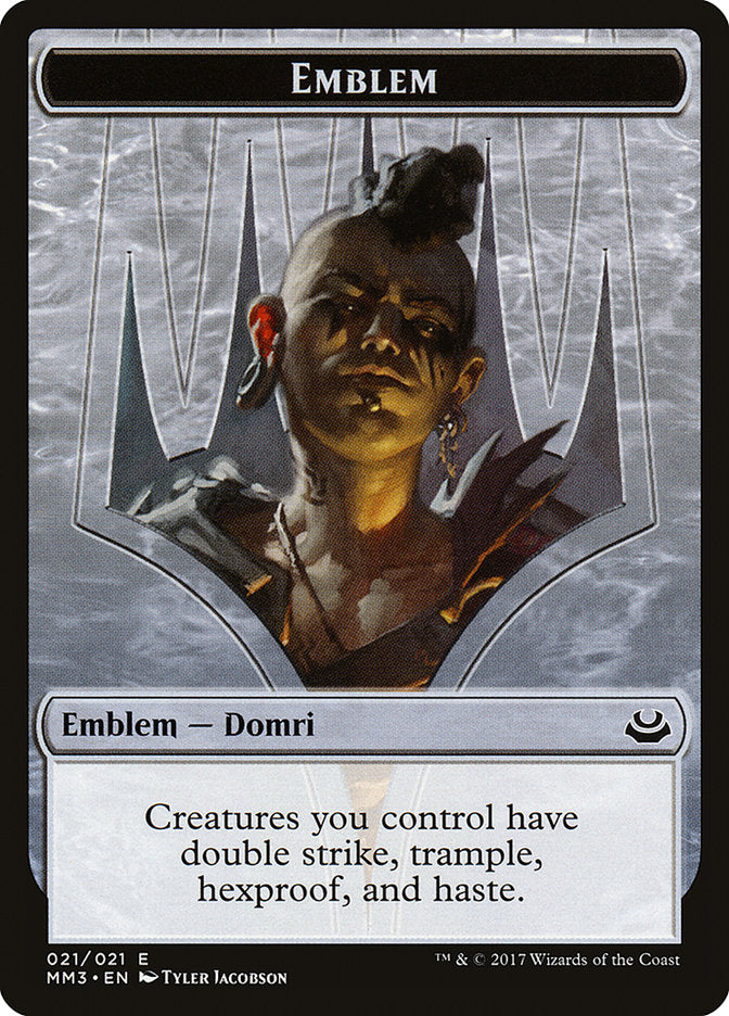 Domri Rade Emblem [Modern Masters 2017 Tokens] | Jomio and Rueliete's Cards and Comics