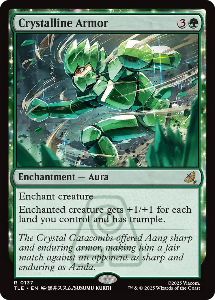 Crystalline Armor [Avatar: The Last Airbender: Eternal-Legal] | Jomio and Rueliete's Cards and Comics