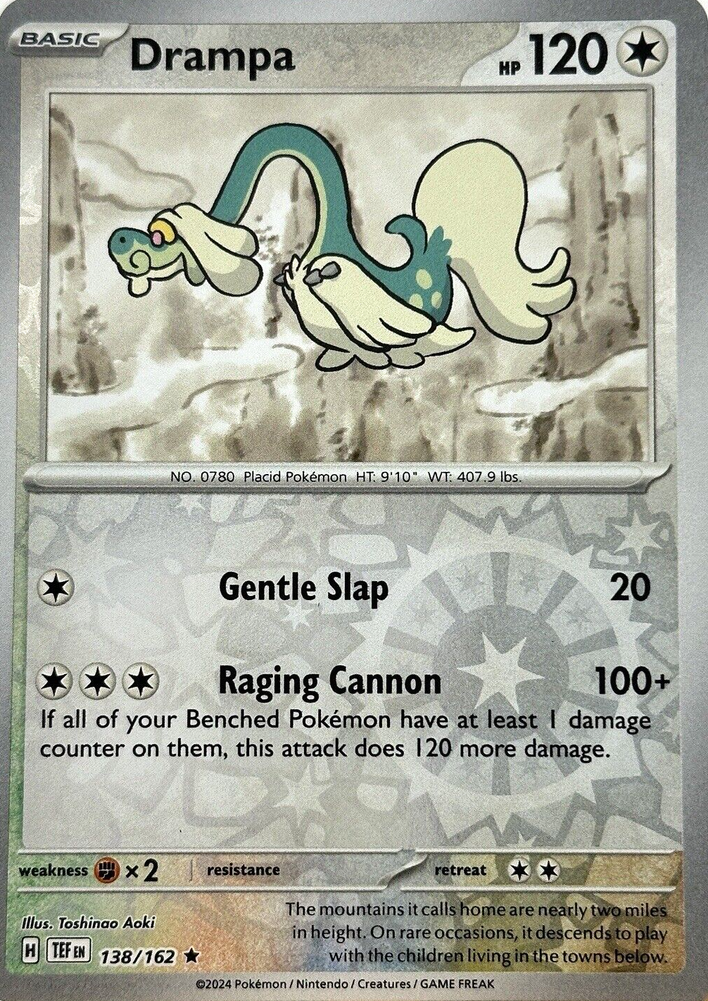 Drampa (138/162) [Scarlet & Violet: Temporal Forces] | Jomio and Rueliete's Cards and Comics