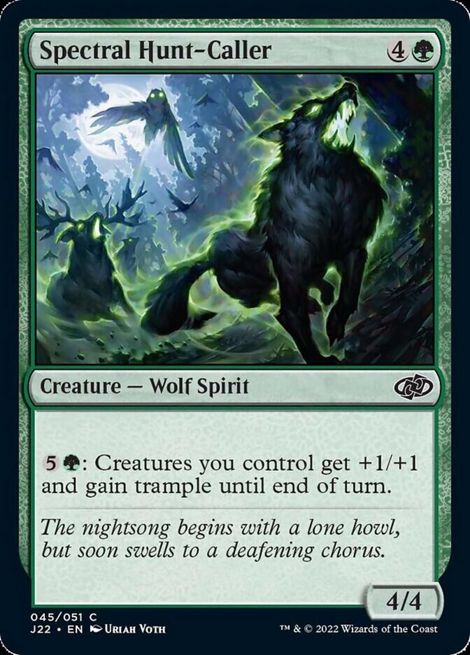 Spectral Hunt-Caller [Jumpstart 2022] | Jomio and Rueliete's Cards and Comics