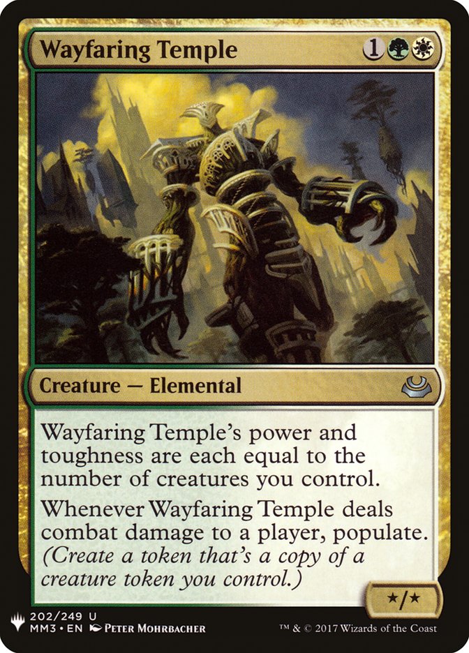 Wayfaring Temple [Mystery Booster] | Jomio and Rueliete's Cards and Comics