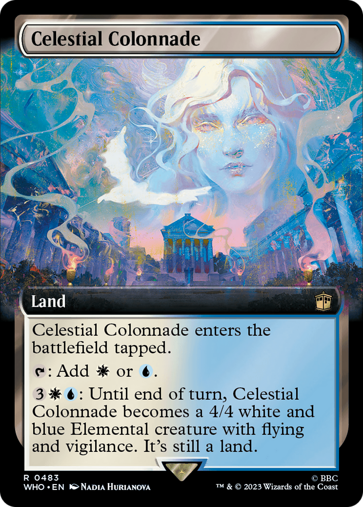 Celestial Colonnade (Extended Art) [Doctor Who] | Jomio and Rueliete's Cards and Comics