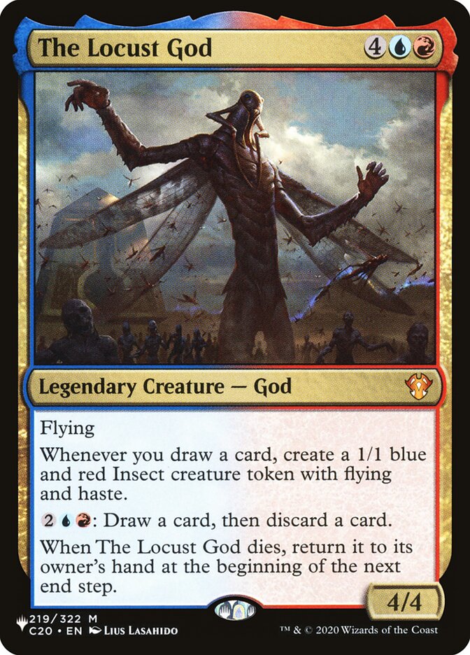 The Locust God [Secret Lair: Heads I Win, Tails You Lose] | Jomio and Rueliete's Cards and Comics