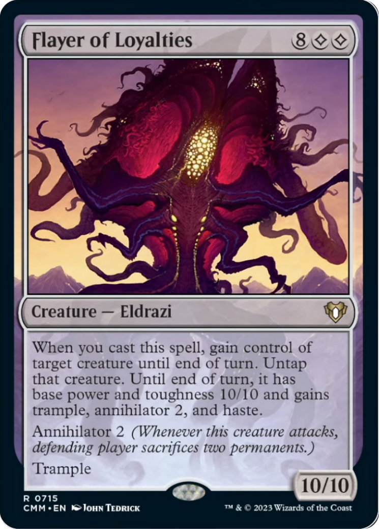 Flayer of Loyalties [Commander Masters] | Jomio and Rueliete's Cards and Comics